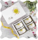 The Indian Chai Phulwari Gift Hamper Assam Tea Leaf 400Gram Set, Diwali Gift Immune Kadha Chai,Cardamom Elaichi Chai,Earl Grey Masala Chai & Jaggery Masala Chai, Immunity,Digestion - Fast UK Delivery