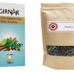 Girnar Detox Green Tea (36 Tea Bags) + Jyoti Ben's Masala Chai 250 gm I Immunity Booster, Helps in cold and cough I DIWALI COMBO - Fast UK Delivery