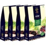 OOSH Dried Whole Blueberry Cranberry Mix, 4 x 200 g - Fast UK Delivery