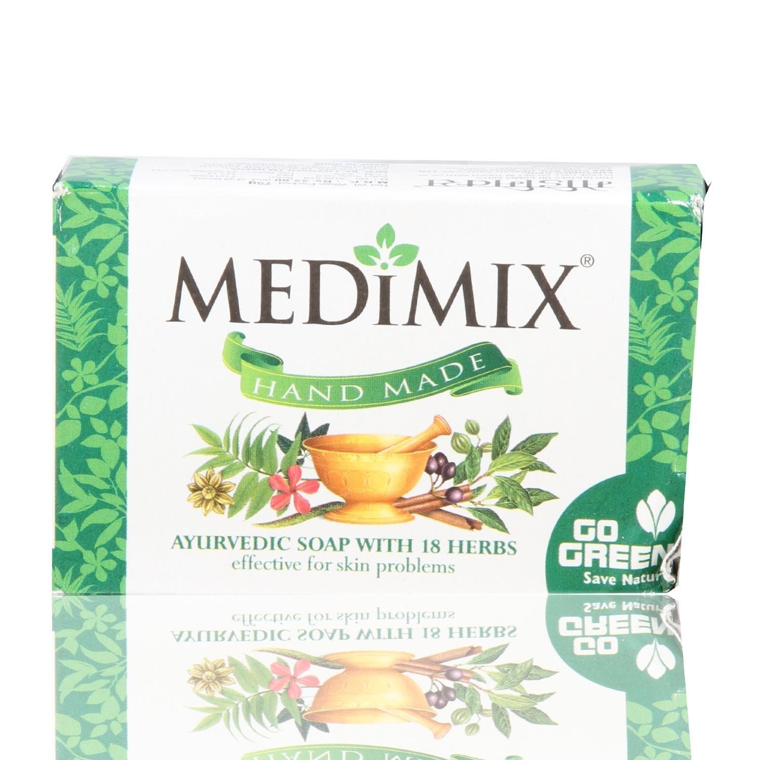 uk71IHJWy0dgL-1.jpg Medimix Soap - Ayurvedic, 75g Pack - Fast UK Delivery - Image 1