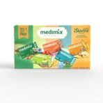 Medimix Ayurvedic Skinfit Bathing Soaps 125G (Pack Of 5)|Shop For Healthy & Protected Skin, Cool & Fresh Skin, Soft & Supple Skin, Radiant Skin & Glowing Skin|Paraben-Free & Sulphate-Free|100% Vegan - Fast UK Delivery