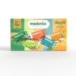 Medimix Ayurvedic Skinfit Bathing Soaps 125G (Pack Of 5)|Shop For Healthy & Protected Skin, Cool & Fresh Skin, Soft & Supple Skin, Radiant Skin & Glowing Skin|Paraben-Free & Sulphate-Free|100% Vegan - Fast UK Delivery
