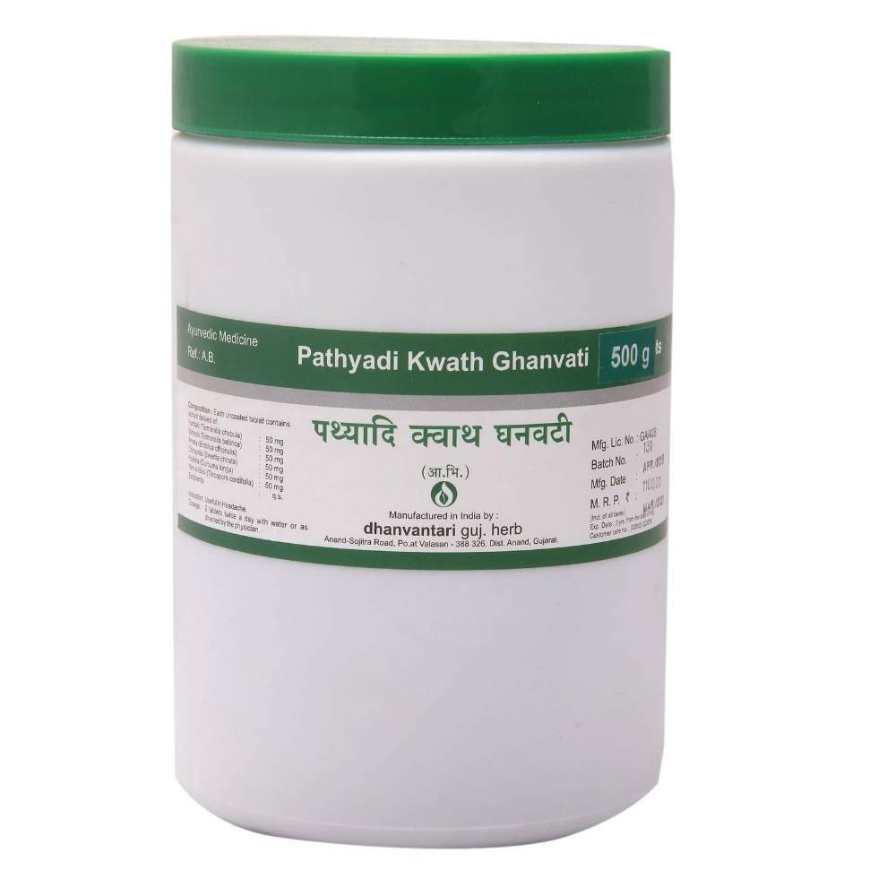 uk71Icl-CuhsL-1.jpg Dhanvantari Pathyadi Ghanvati - 500 g - Fast UK Delivery - Image 1