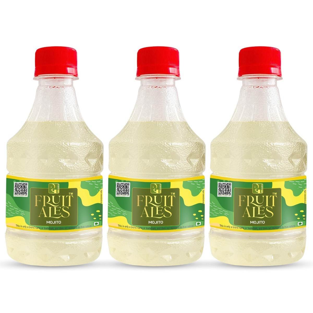 uk71ImUj2JaVL-1.jpg Dhampurgreen Mojito Mocktail Cocktail Vodka, Rum, Gin Mixer Syrup, Makes 10-12 Drinks Each Bottle, 900Ml (300Ml X 3) Pour Add Stir & Sip Syrup For Cocktails Mocktails Non Alcoholic Beverage - Fast UK Delivery - Image 1
