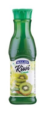 Mala's, Fruit Crush Kiwi 750ml, Green, Medium - Fast UK Delivery