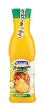 Mala's, Whole Crush 750ml, Pineapple, 1 count - Fast UK Delivery