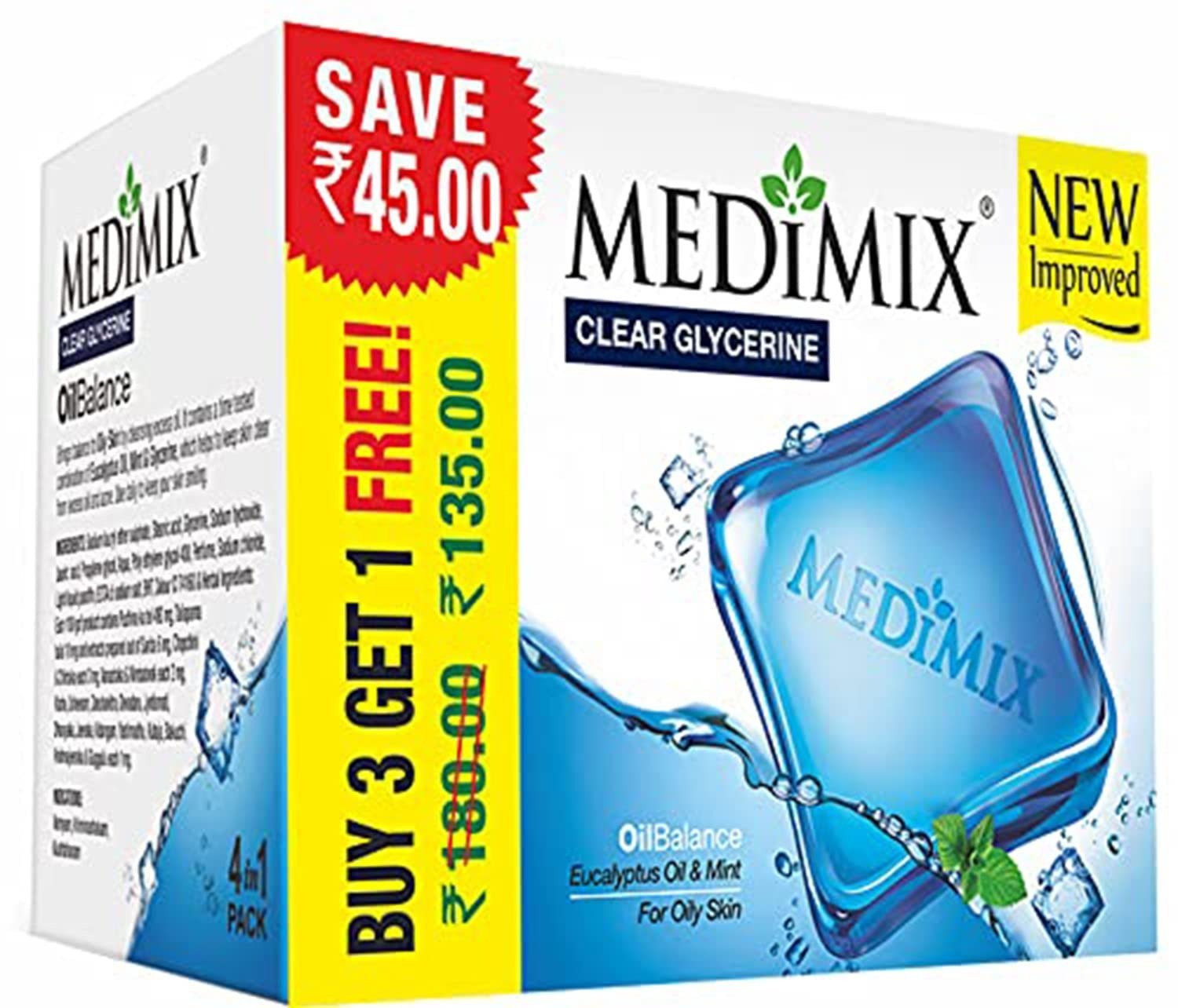 uk71LII8EA7L-1.jpg Medimix Multi Piece Pack 3, 100g get 1 Free - Fast UK Delivery - Image 1