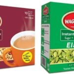 Wagh Bakri Instant Tea Premix Elaichi & Masala Combo Pack, 400 Grams - Fast UK Delivery