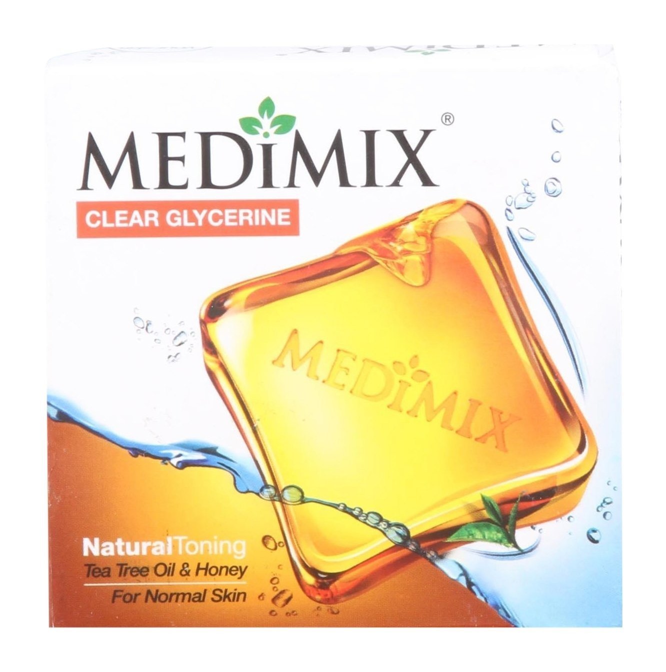 uk71MzIvxFW-L-1.jpg Medimix Clear Glycerine Natural Toning - 100 g (Pack of 3) - Fast UK Delivery - Image 1