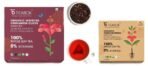 Teabox Organic Hibiscus Cinnamon Clove Green Tea Bags 50 pcs & Teabox Organic Ashwagandha Green Tea 25 Teabags - Fast UK Delivery