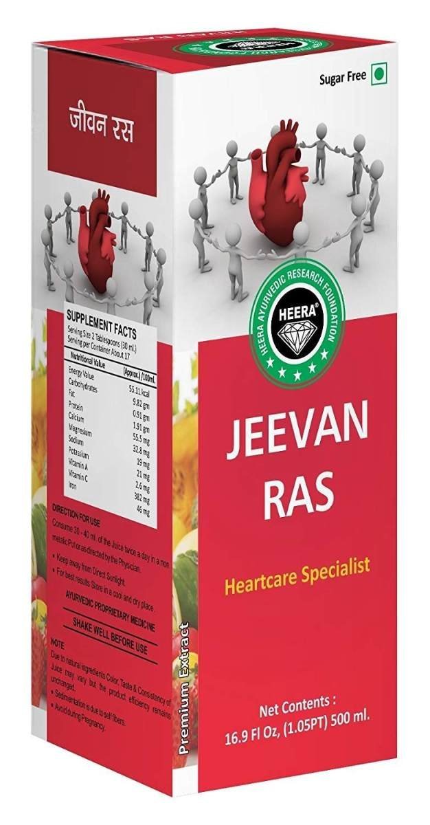 uk71NeVxrtML-1.jpg Heera Ayurvedic Research Foundation JEEVAN SWARAS 500 ml - Fast Shipping to USA - Image 1