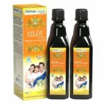 HERBAL CANADA Giloy Ras | Pack of 2 | Naturally Immunity Booster | Natural Source of Antioxidants for Detoxification | Good for Liver and Skin Health (500ML) - Fast UK Delivery