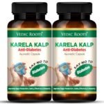 Vedic Roots Ayurvedic Karela Kalp Capsule | Sugar Guard Madhumeh Nashak Karela Jamun Neem Jamunbeel Gudmar Capsule for Manage Sugar Metabolism - 120 Capsules - Fast UK Delivery