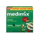 Medimix Ayurvedic Classic 18 Herbs Bathing Soap 125g (Combo Pack of 3) | Natural Oils For Healthy & Protected Skin | Shop Herbal | Natural | Paraben-free & Sulphate-free | 100% Vegan - Fast UK Delivery
