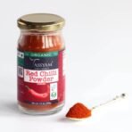 Tassyam Certified 100% Organic Red Chilli Powder 100g - Fast UK Delivery