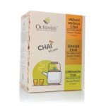 Octavius | NO ADDED SUGAR Assorted 3 in 1 Premix Tea - 50 Pouches | Readymade Tea Mix | Low Sugar | Ready Tea | Premix Tea Powder | Instant Tea | Tea Premix (8 Gm X 50 Sachets) - Fast UK Delivery