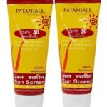 Patanjali Sun Screen Cream SPF30, 50g (Pack of 2) - Fast UK Delivery