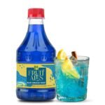 DHAMPURGREEN Blue Curacao Mocktail Cocktail Vodka, Rum, Gin Mixer Syrup, Makes 10-12 Liquid Drinks Each Bottle, 300Ml Pour Add Stir & Sip Syrup For Cocktails Mocktails/Non Alcoholic Beverage - Fast UK Delivery