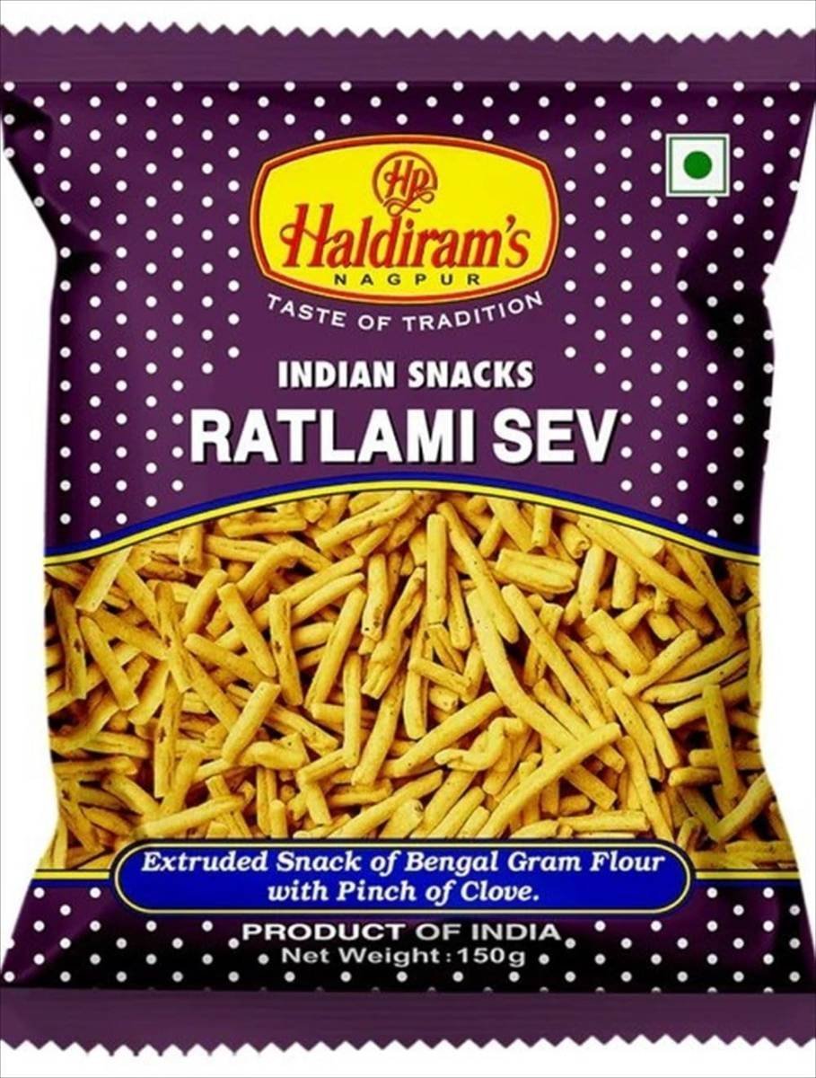 uk71SMUcUxwFL-1.jpg Haldiram's Nagpur Ratlami Sev, 200g - Fast UK Delivery - Image 1