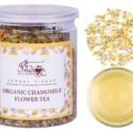 The Indian Chai Organic Chamomile Tea - 50Grams | Helps With Sleep & Improves Sleep Quality | Caffeine Free | Herbal Tea | Natural Chamomile Flowers Tea - Fast UK Delivery
