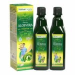 HERBAL CANADA Aloevera Ras | 1 L | Good for Digestive Health, Skin and Liver Function | Naturally Antioxidant and Antimicrobial | Pack of (2) - Fast UK Delivery