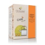 Octavius | Indian Masala (No Added Sugar) Premix Tea - 50 Pouches | Low Sugar | Readymade Tea Mix | Ready Tea | Premix Tea Powder | Instant Tea | Tea Premix | Economy Pack - 50 Sachets - Fast UK Delivery
