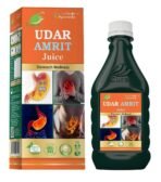 CURA AYURVEDIC Udar Amrit Ras II Enriched with Goodness of Bhumi Amla II Provides Relief from Acidity & Bloating II 500 ml - Fast UK Delivery