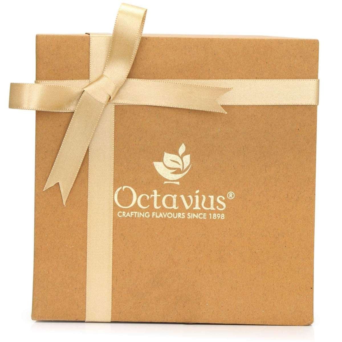 uk71TRjWOwoHL-1.jpg Octavius Gourmet Tea Collection| Workout Buddies Range |Assorted 2 Wellness Green Tea Infusion Loose Leaf Teas Packed in Decorative Tin Boxes Put Together - Set of Two Tins - Fast UK Delivery - Image 1