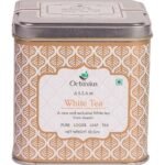 Octavius Assam White (Silver Needle) Loose Leaf Tea | Low Caffeine | 50 Gms (25 Cups) - Fast UK Delivery