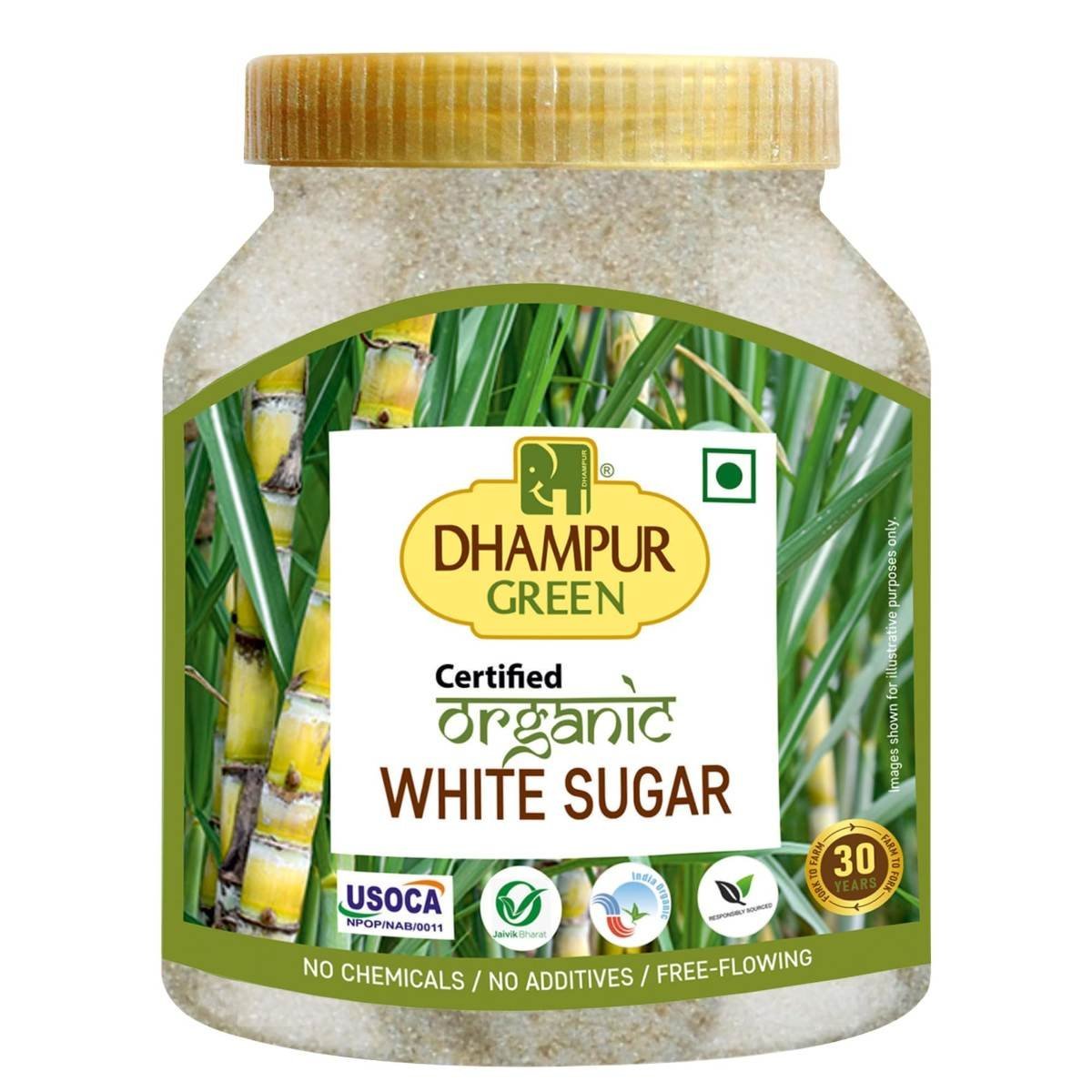 uk71VFoVpJUtL-1.jpg Dhampurgreen Organic White Sugar, 800G - Fast UK Delivery - Image 1