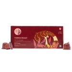 Blue Tokai Coffee Roasters Aluminium Capsules Vienna Dark Roast With 100% Speciality Arabica| |10 Pods In Pack | Nespresso Compatible Coffee Pods - Fast UK Delivery