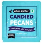 Urban Platter Candied Pecans, 30 g (On The Go Snack | Sweetened Pecan Nuts | Travel Pack) - Fast UK Delivery