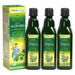 HERBAL CANADA Aloevera Ras | Pack of 3 | Good for Digestive Health, Skin and Liver Function | Naturally Antioxidant and Antimicrobial (1 LTR) - Fast UK Delivery