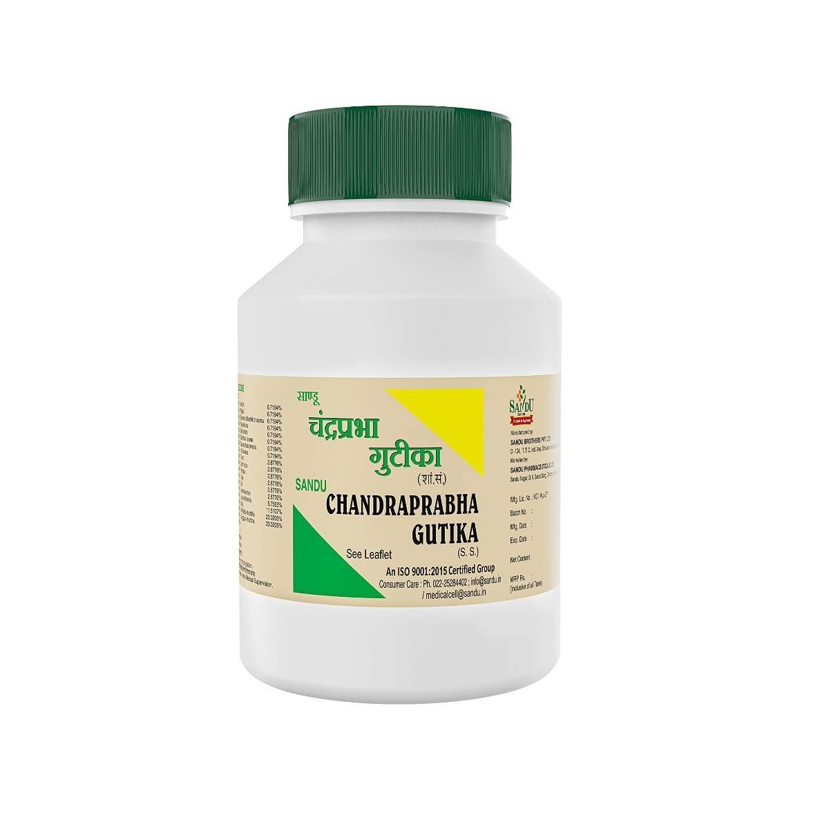 uk71Y3zaJm5hS-1.jpg Sandu Chandraprabha Gutika 80 Tablets - Fast UK Delivery - Image 1