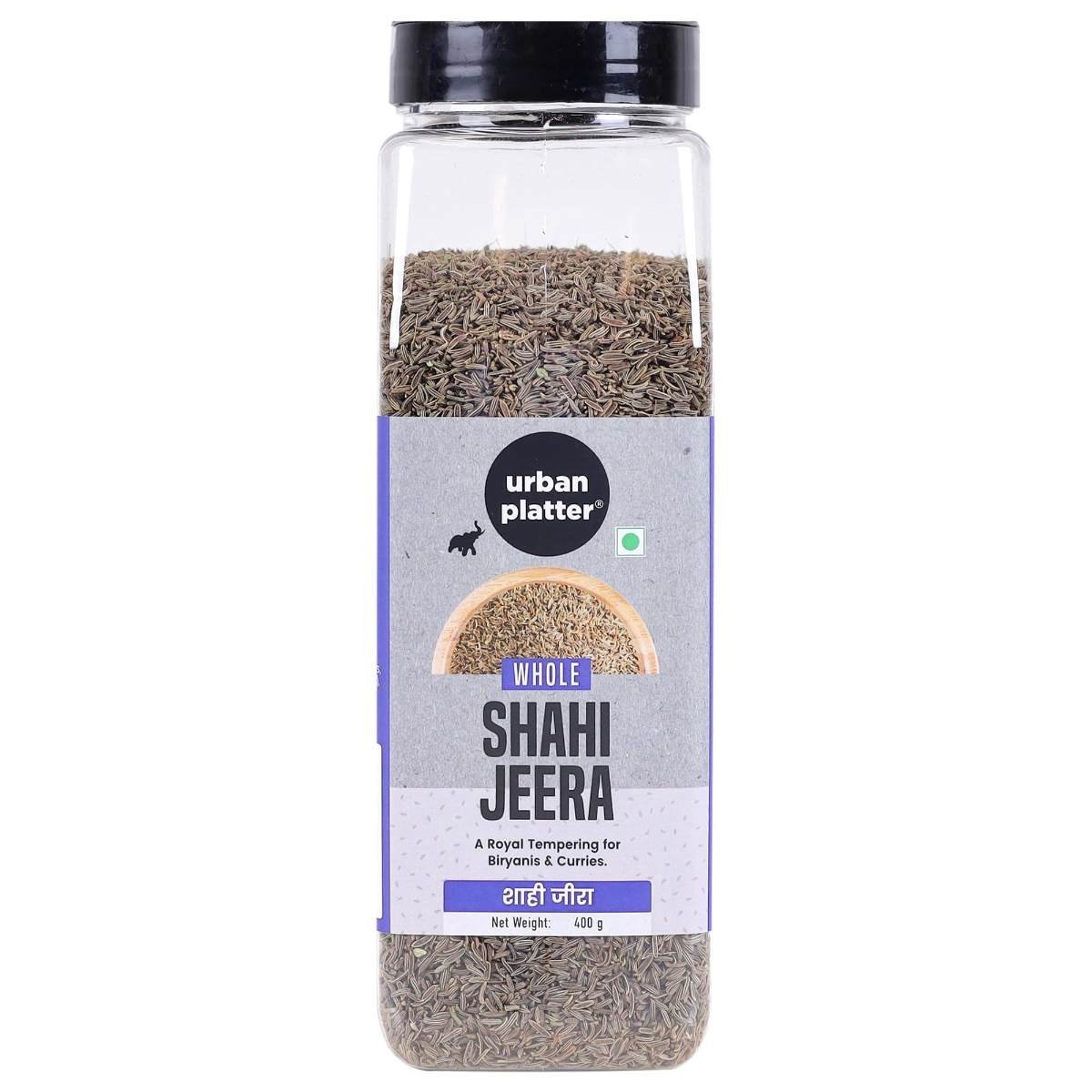 uk71YF1ugGnL-1.jpg Urban Platter Whole Shahi Jeera, 400g (Shahi Jeera | Whole Spices | Caraway Seeds | Indian Khada Masala) - Fast UK Delivery - Image 1