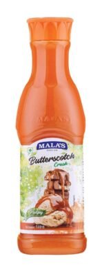 Mala's Mala Butter Scotch Crush Fruit Drink - No Artificial Flavors, 1 Litre Bottle, 1000 G, Liquid - Fast UK Delivery