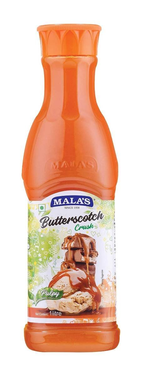uk71YOPlxM5BL-1.jpg Mala's Mala Butter Scotch Crush Fruit Drink - No Artificial Flavors, 1 Litre Bottle, 1000 G, Liquid - Fast UK Delivery - Image 1