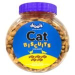 Drools Cat Treat Biscuits Real Chicken Flavor 400g Jar - Fast UK Delivery