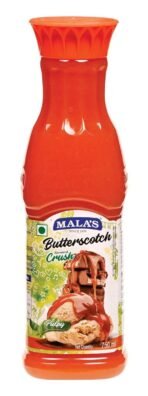 Mala's Fruit Crush - Butter Scotch,Liquid, 750Ml - Fast UK Delivery