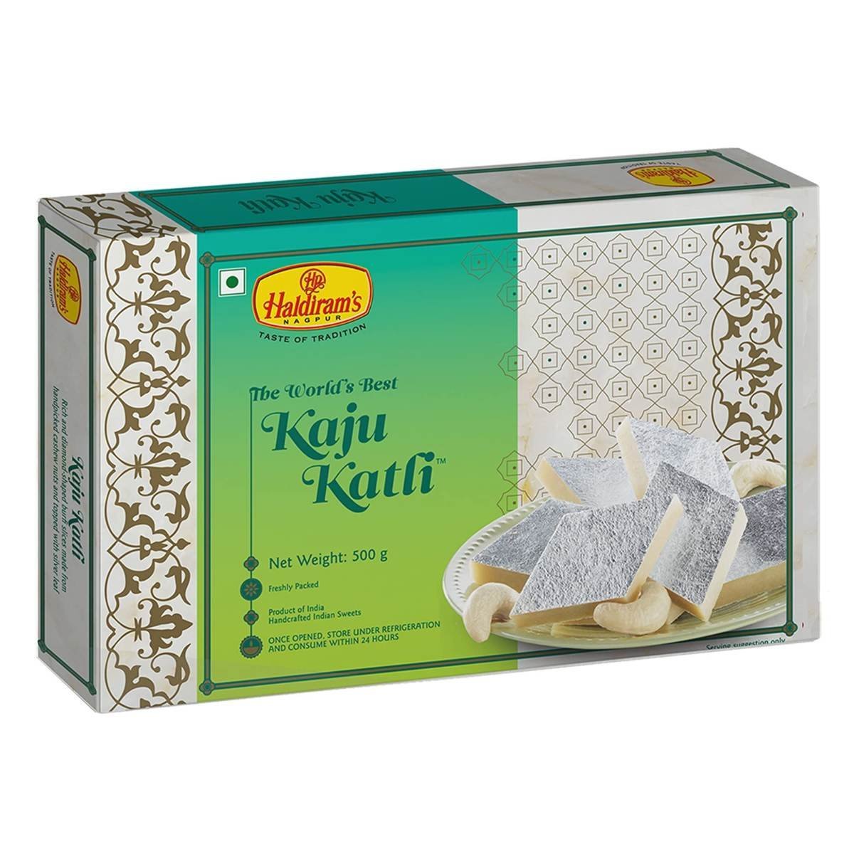 uk71Z0akwvOVL-1.jpg Haldiram's Nagpur Solid Kaju Katli(500 Gm) - Fast UK Delivery - Image 1
