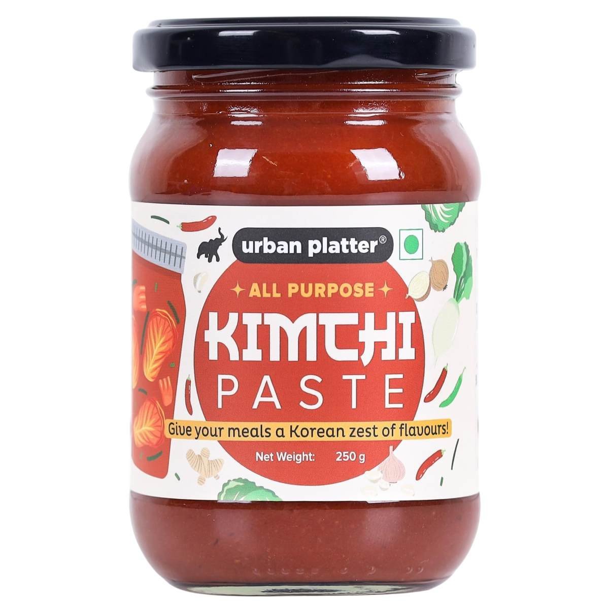 uk71ZRatCjMtL-1.jpg Urban Platter Kimchi Paste 250 Grams (Kimchi Sauce | Umami | Ultimate Korean Flavour) - Fast UK Delivery - Image 1