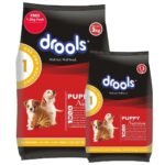 Drools Puppy Dry Dog Food Chicken and Egg, 3kg with Free 1.2kg, Total 4.2 kg Pack - Fast UK Delivery