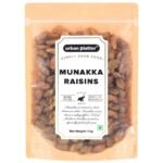 Urban Platter Afghan Munakka Raisins (Kishmish), 1Kg - Fast UK Delivery