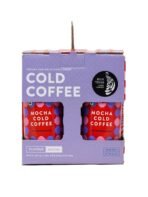 Blue Tokai Coffee Roasters Blue Tokai Coffee Mocha Cold Coffee Can 220Ml|Creamy Delicious Strong Ready-To-Drink| No Preservatives |Made With 100% Speciality Grade Arabica Coffee|Pack Of 4 - Fast UK Delivery