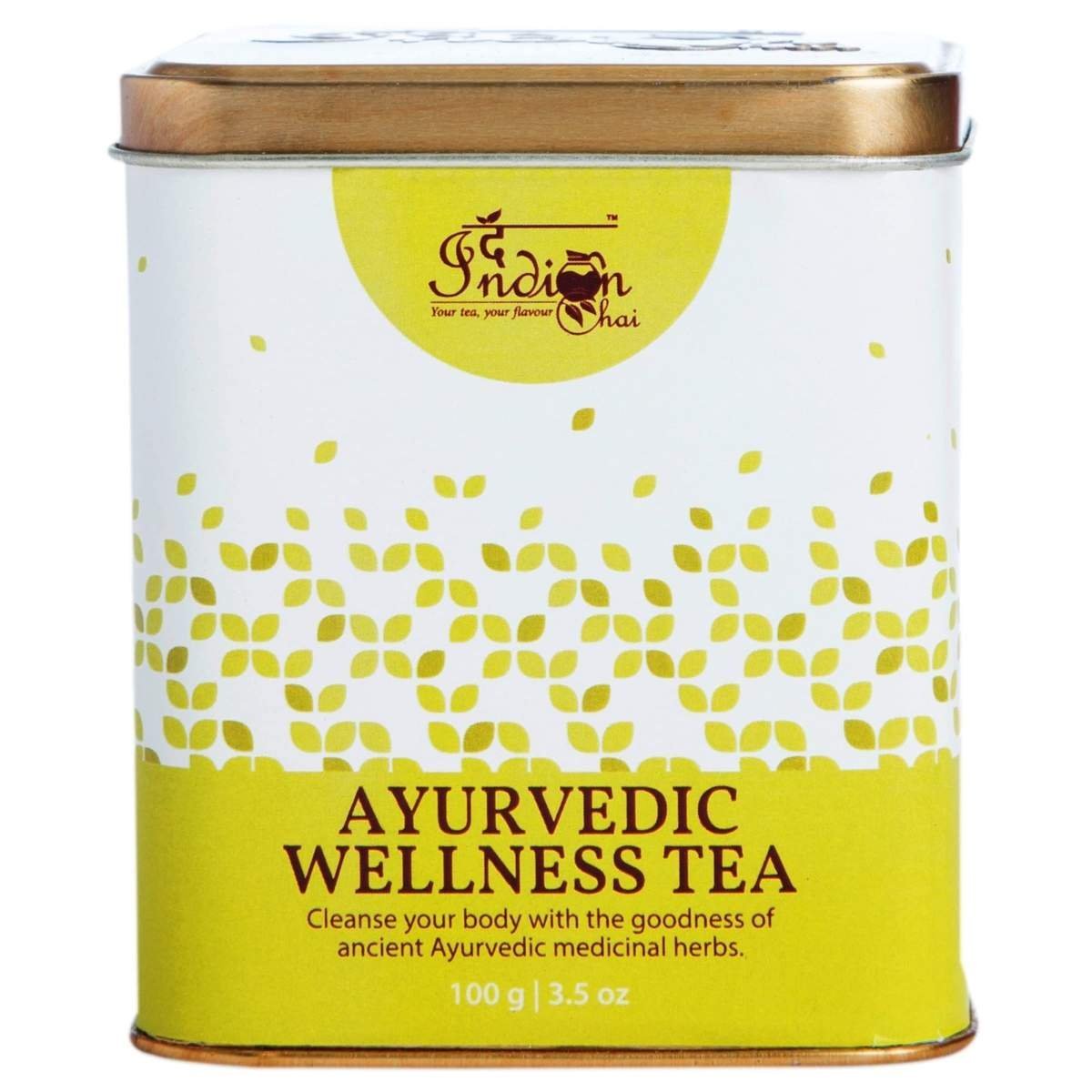 uk71anAfUb4YL-1.jpg The Indian Chai - Ayurvedic Wellness Tea 100g - Revitalize Your Well-being - Natural Detoxification, Digestive Support, Immune Boost, and Relaxation Blend, Holistic Wellness Tea, Herbal Tea - Fast UK Delivery - Image 1