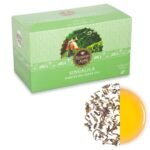 Karma Kettle Singalila -100 % Pure and Fresh Darjeeling Green Tea 25 Pyramid Teabags, 50 g - Fast UK Delivery