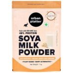 Urban Platter SOYA Milk Powder, 1Kg [Plant-Based / Milk Alternative, Non-GMO & 49% Protein] - Fast UK Delivery