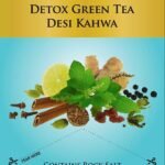 Girnar Green Tea, Desi Kahwa, 36 Tea Bags (36 Tea Bag (Pack of 5)) - Fast UK Delivery
