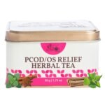 The Indian Chai - Pcod/Os Relief Tea for 50Grams With Spearmint Tea, Flax Seed, Chasteberry Etc, Helps With Acne, Facial Hair Growth, Scalp Hair Loss Related To Hormonal Imbalance - Fast UK Delivery