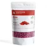 Teamonk Dehydrated Rose Caffeine Free Herbal Infusion Tea Leaves (25 Cups) - 50 g Bag. Rich in Vitamin C and Antioxidants. Promotes Glowing Skin - Fast Shipping to USA & Canada
